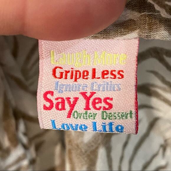 Gretchen Scott Coverup taupe tan brown Beach Swim XS - Picture 4 of 6